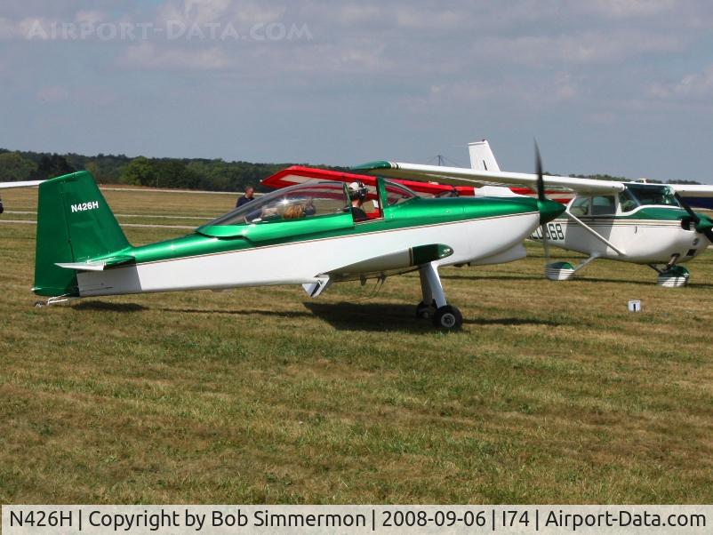 N426H, 2003 Vans RV-8 C/N 81246, MERFI Fly-in - Urbana, Ohio