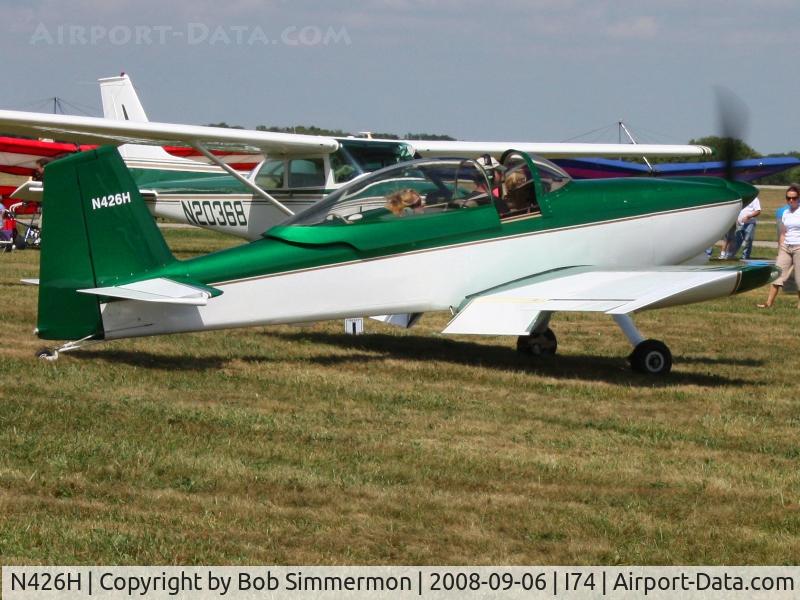 N426H, 2003 Vans RV-8 C/N 81246, MERFI Fly-in - Urbana, Ohio