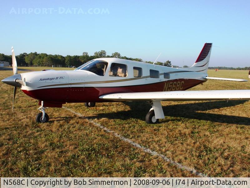 N568C, 2001 Piper PA-32R-301T Turbo Saratoga C/N 3257264, MERFI Fly-in - Urbana, Ohio
