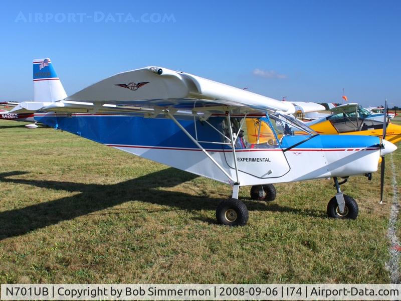 N701UB, 2007 Zenair CH-701SP C/N 7-5848, MERFI Fly-in - Urbana, Ohio