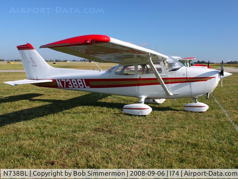 N738BL, 1977 Cessna 172N C/N 17269848, MERFI Fly-in - Urbana, Ohio