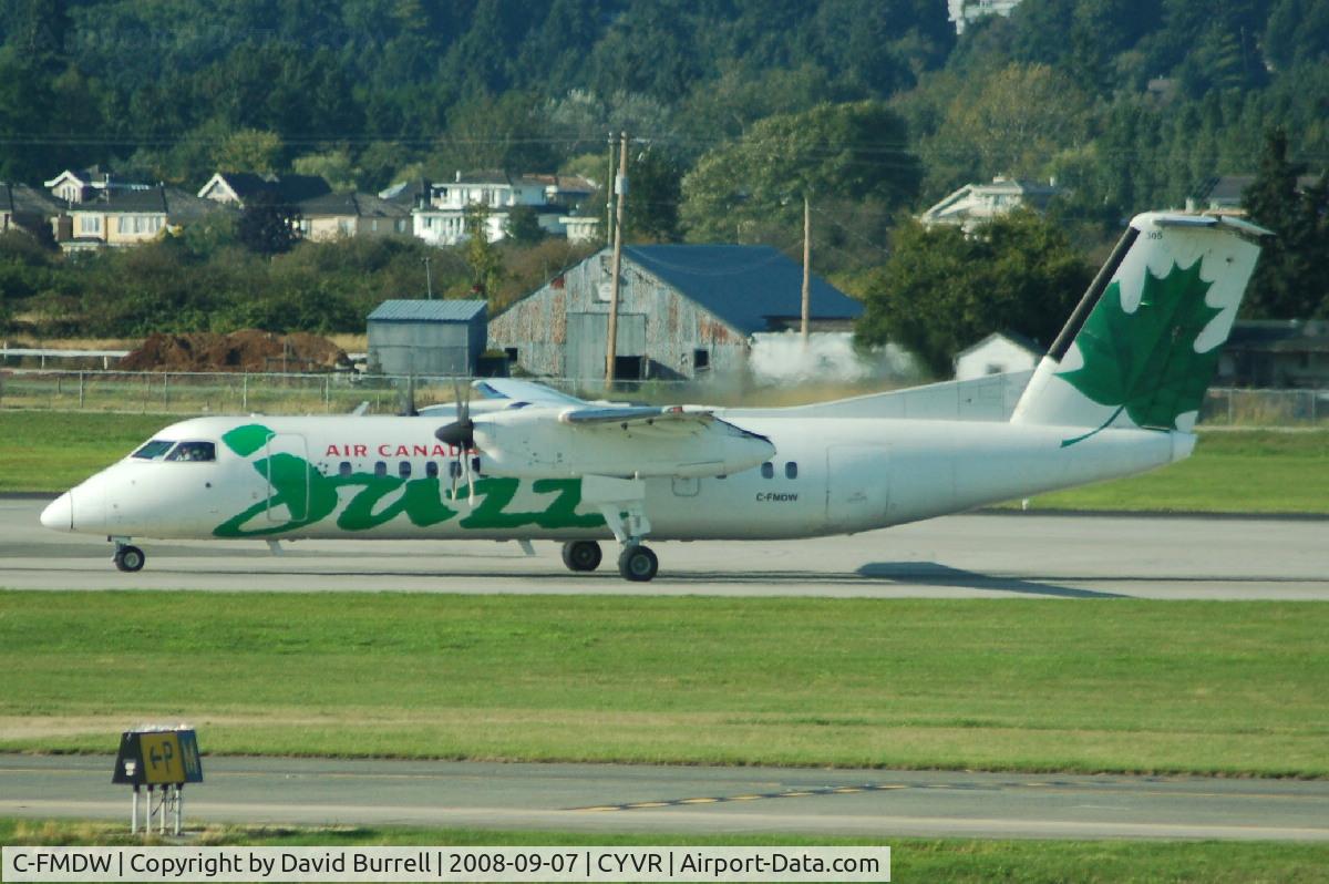 C-FMDW, 1991 De Havilland Canada DHC-8-311 Dash 8 C/N 269, Air Canada Jazz  - Landing