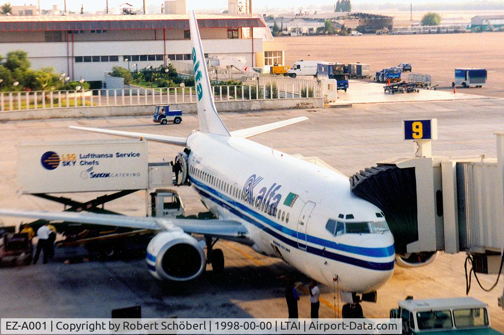 EZ-A001, 1992 Boeing 737-341 C/N 26855, Prepared for next flight