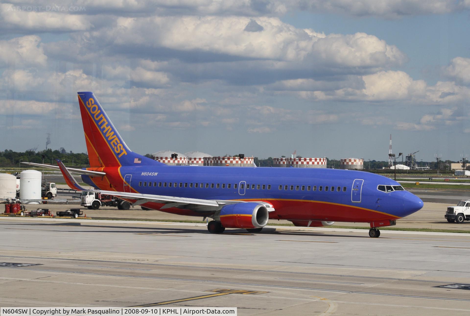 N604SW, 1995 Boeing 737-3H4 C/N 27955, Boeing 737-300