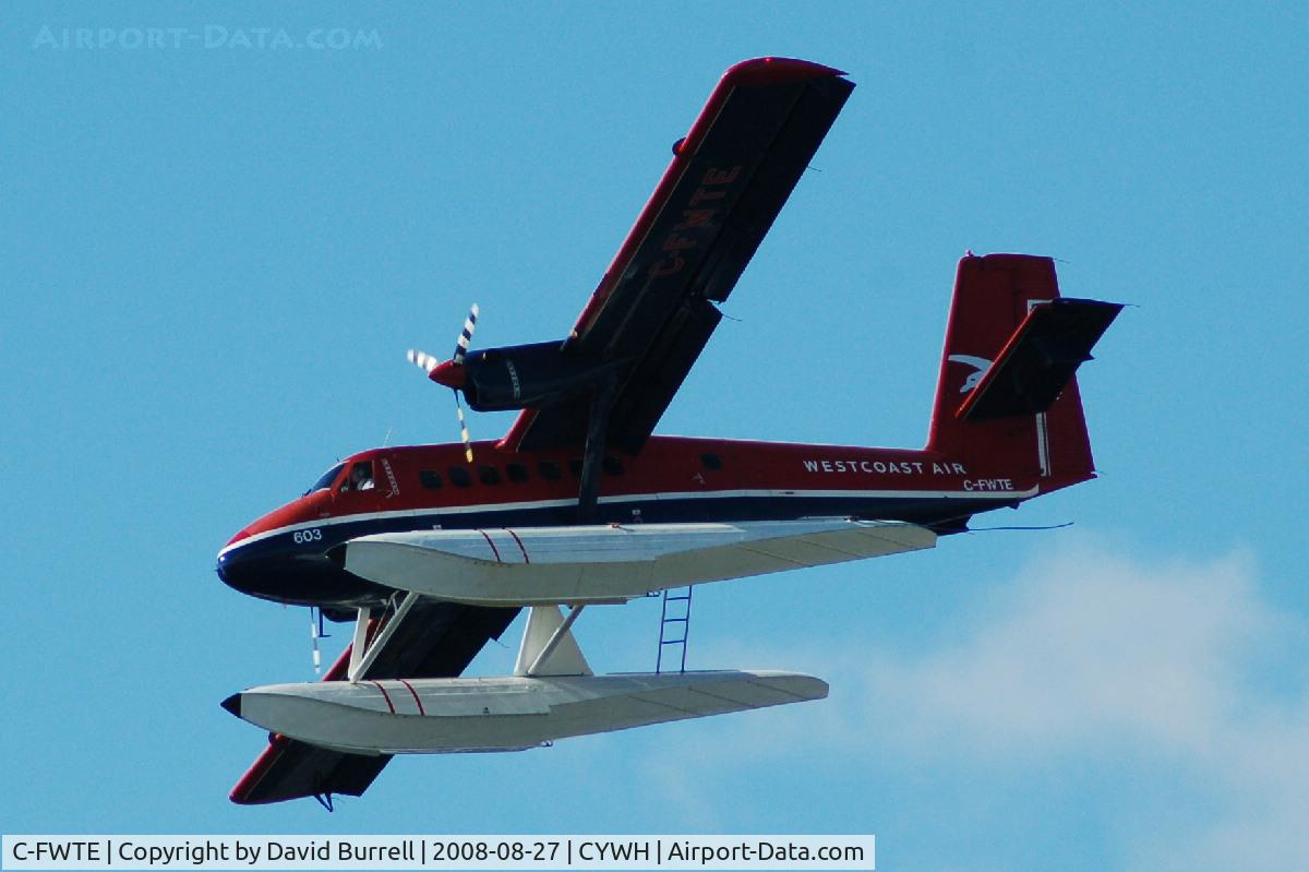 C-FWTE, 1968 De Havilland Canada DHC-6-100 Twin Otter C/N 96, Cesna 172L - Westcoast Air
