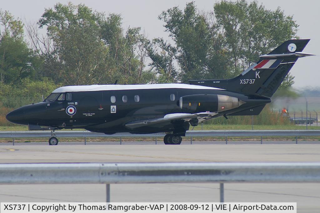 XS737, 1966 Hawker Siddeley HS.125 Dominie T.1 C/N 25076, UK - Air Force BAe 125