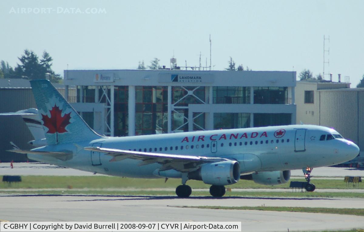 C-GBHY, 1998 Airbus A319-114 C/N 800, Air Canada - Taking Off