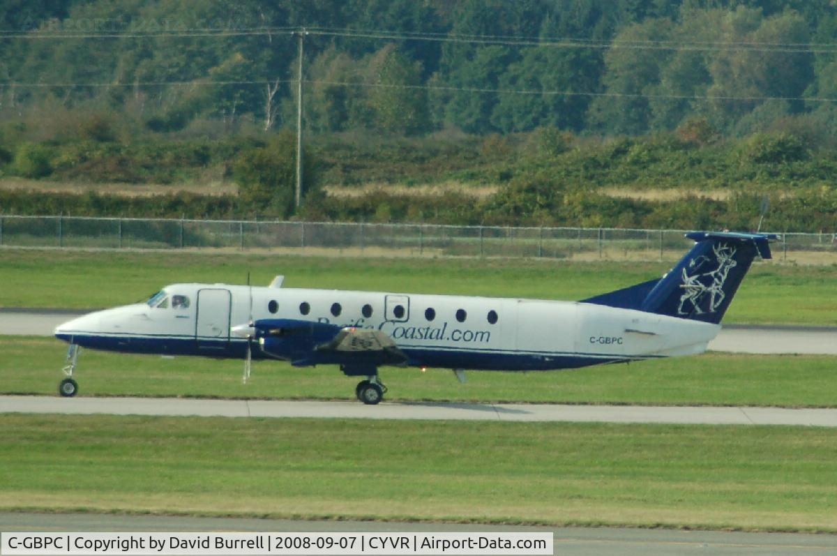 C-GBPC, 1985 Beech 1900C C/N UB-43, Pacific Coastal.com - Landing