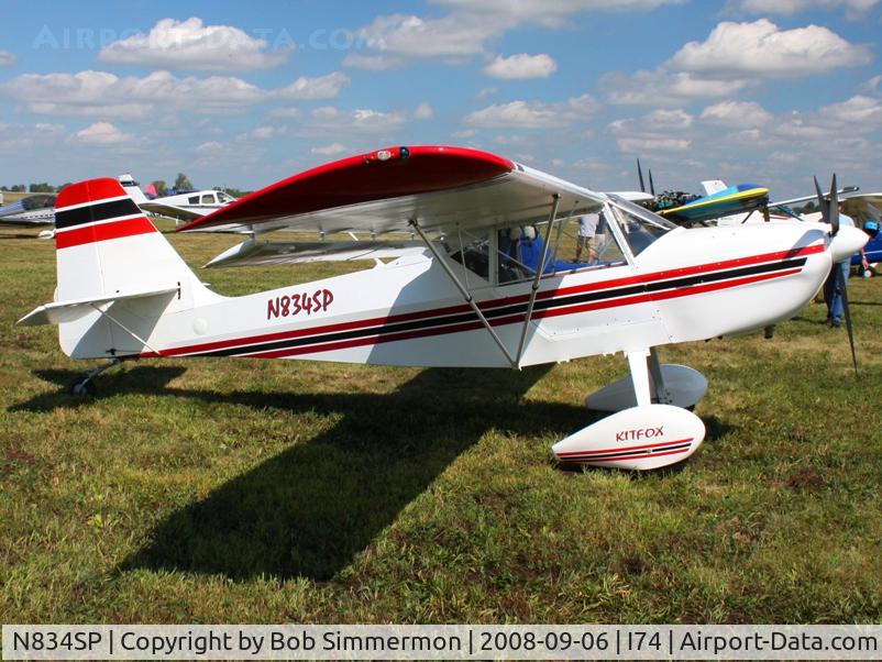 N834SP, 1997 Skystar Kitfox Series 5 C/N S95090143, MERFI Fly-in - Urbana, Ohio