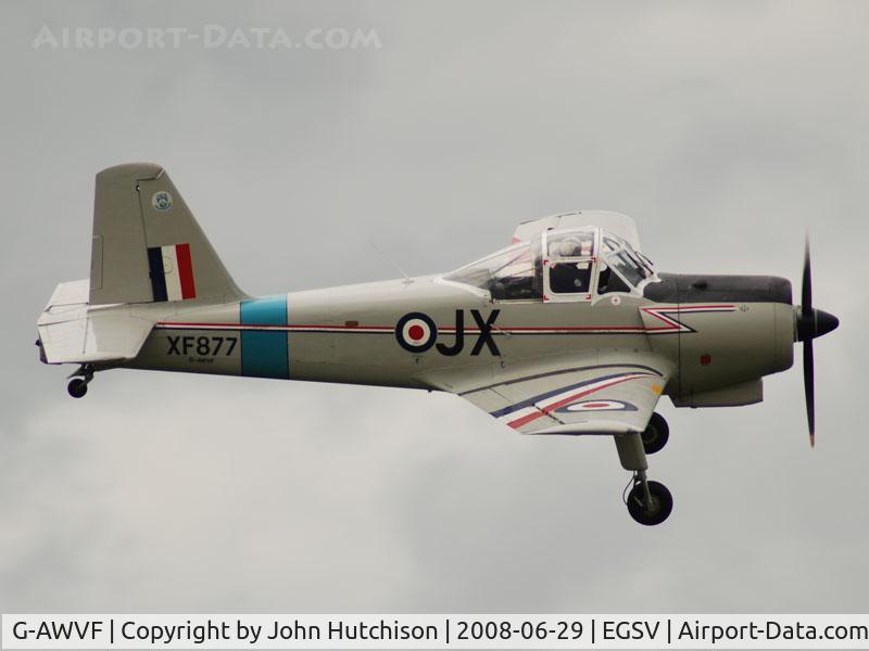 G-AWVF, 1955 Percival P-56 Provost T.1 C/N PAC/F/375, Percival Piston Provost T1 XF877