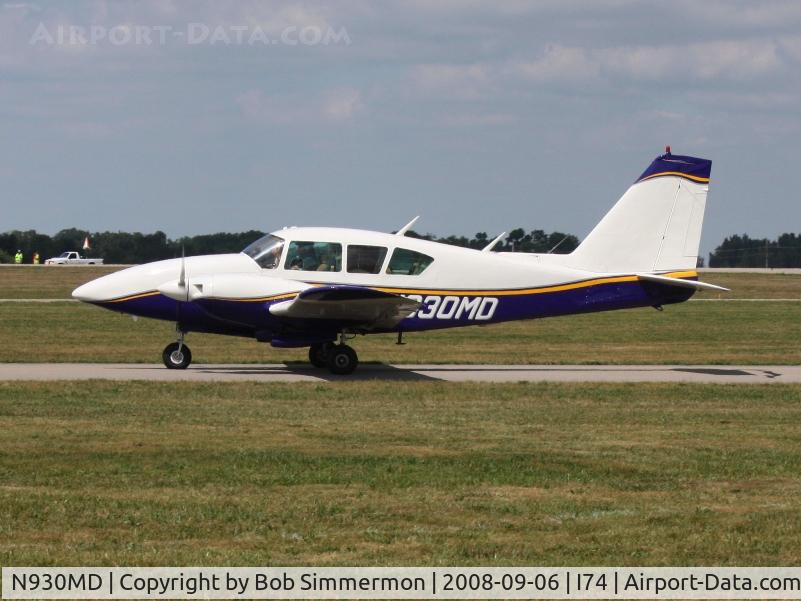 N930MD, 1967 Piper PA-23-250 Aztec C/N 27-3787, MERFI Fly-in - Urbana, Ohio