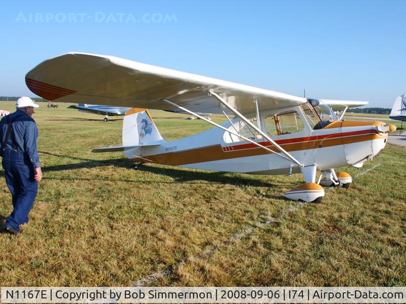 N1167E, 1946 Aeronca 7AC Champion C/N 7AC-4723, MERFI Fly-in - Urbana, Ohio