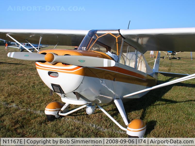 N1167E, 1946 Aeronca 7AC Champion C/N 7AC-4723, MERFI Fly-in - Urbana, Ohio