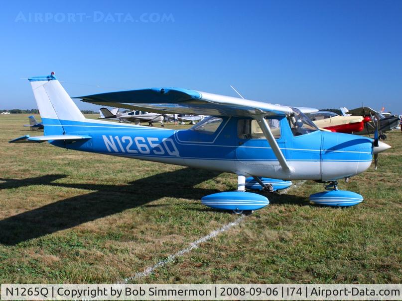 N1265Q, 1971 Cessna 150L C/N 15072565, MERFI Fly-in - Urbana, Ohio