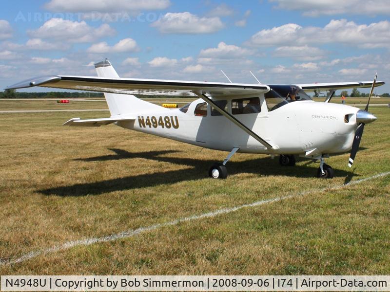 N4948U, 1965 Cessna 210E Centurion C/N 21058648, MERFI Fly-in - Urbana, Ohio
