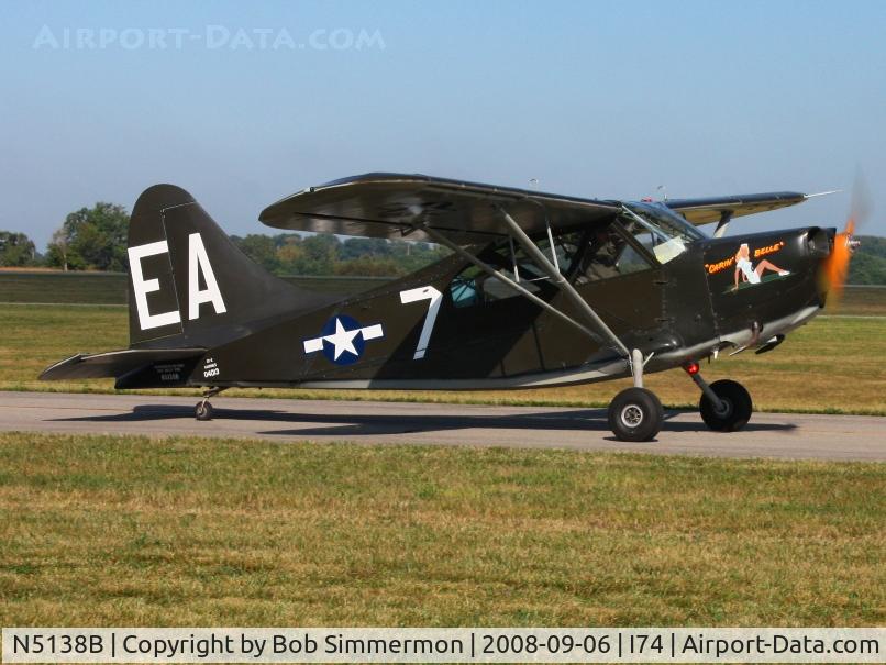 N5138B, 1956 Stinson OY-2 C/N 04013, MERFI Fly-in - Urbana, Ohio