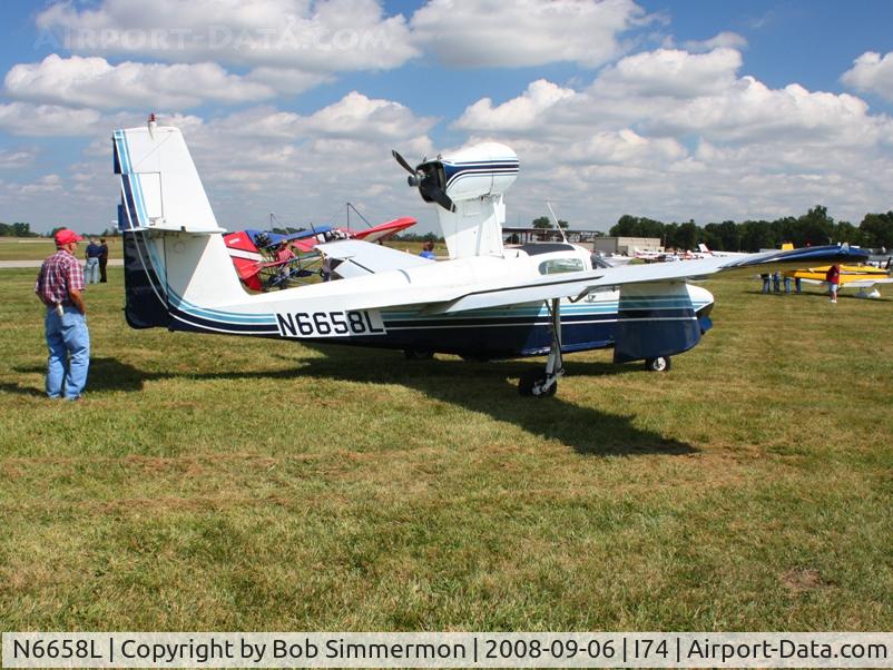 N6658L, 1969 Lake LA-4 C/N 421, MERFI Fly-in - Urbana, Ohio