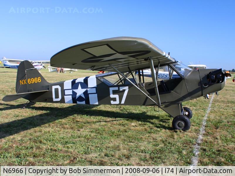 N6966, 2000 Wag-Aero Sport Trainer C/N 3533, MERFI Fly-in - Urbana, Ohio