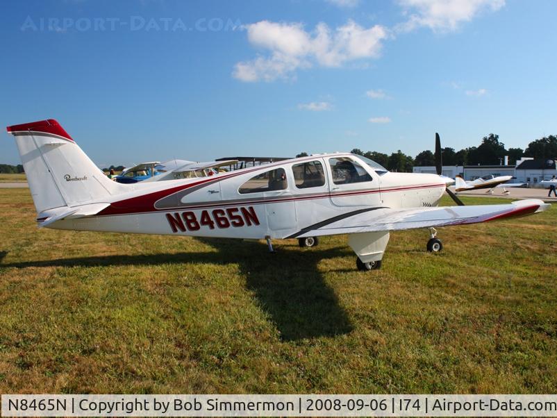 N8465N, 1968 Beech E33 Bonanza C/N CD-1174, MERFI Fly-in - Urbana, Ohio