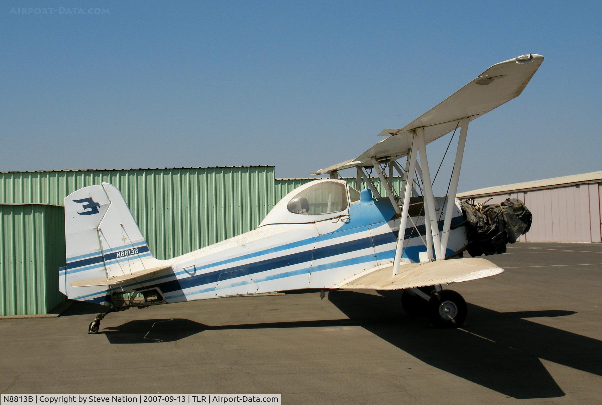 N8813B, 1982 Eagle Aircraft Co Eagle DW-1 C/N DW-1-0081-82, 1982 Eagle Aircraft Co EAGLE DW-1 minus engine @ Tulare, CA