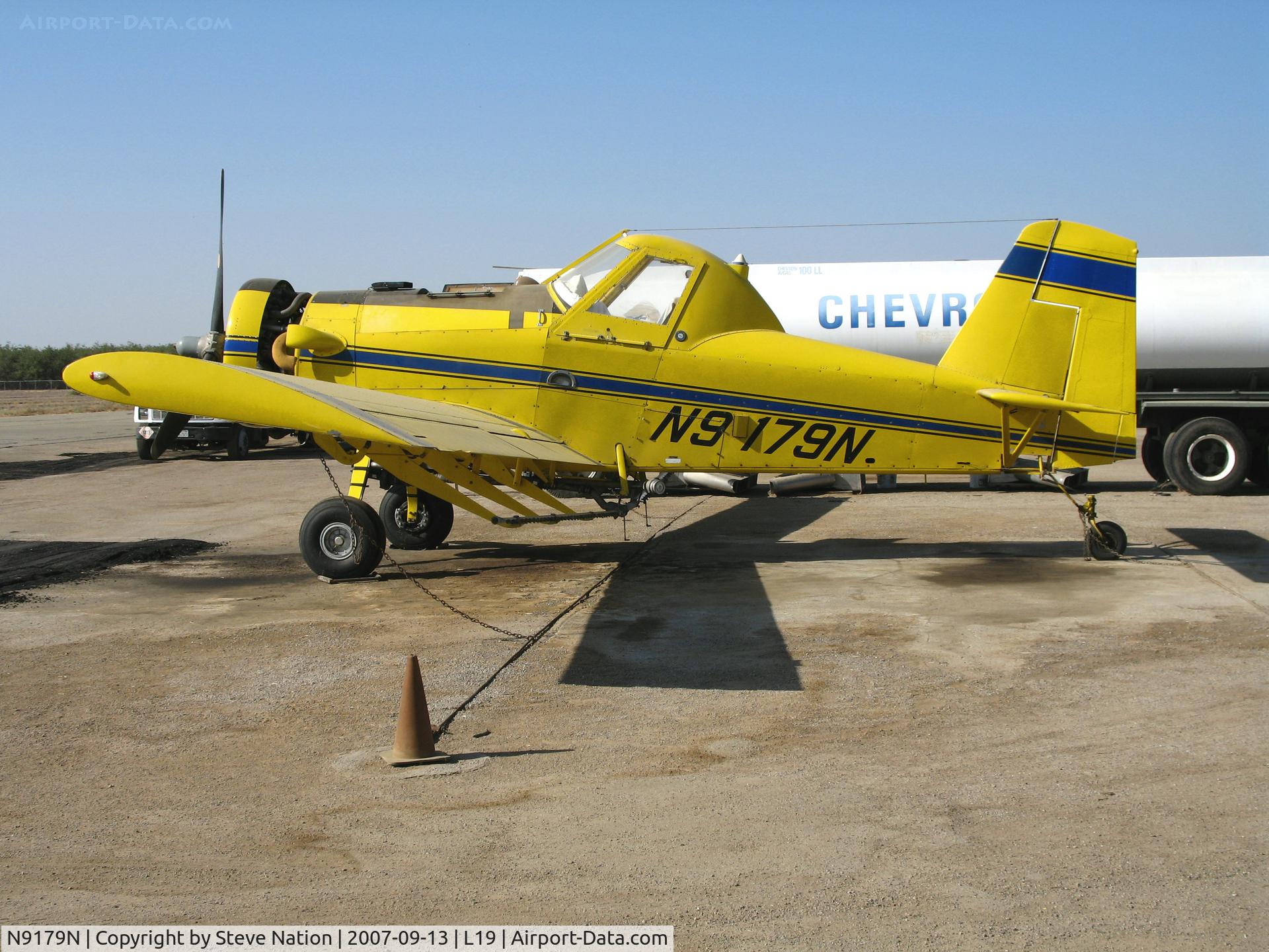 N9179N, 1989 Air Tractor Inc AT-401 C/N 401-0897, Tri-Star Agrinautics 1989 Air Tractor Inc AT-401 rigged as sprayer @ Wasco, CA
