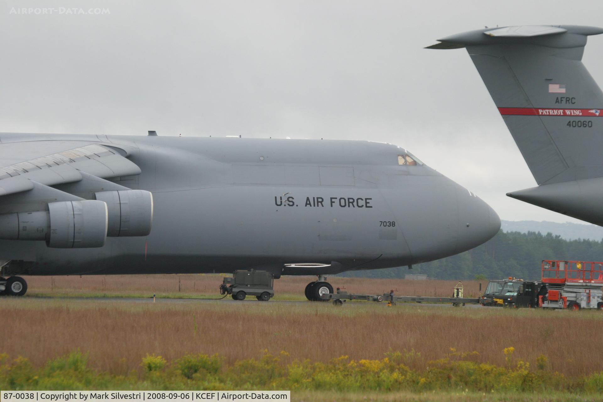 87-0038, 1987 Lockheed C-5B Galaxy C/N 500-0124, Westover ARB 2008