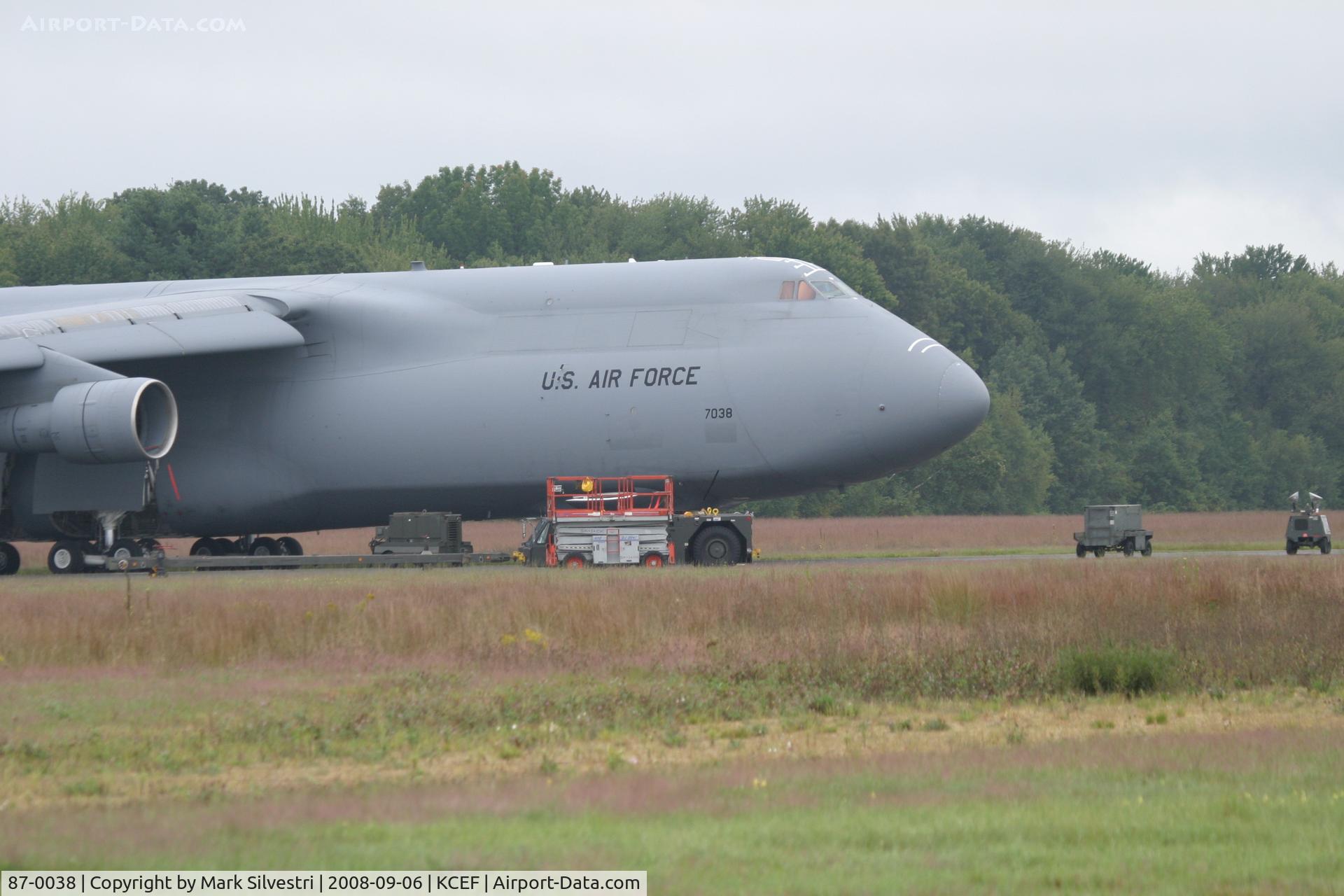 87-0038, 1987 Lockheed C-5B Galaxy C/N 500-0124, Westover ARB 2008