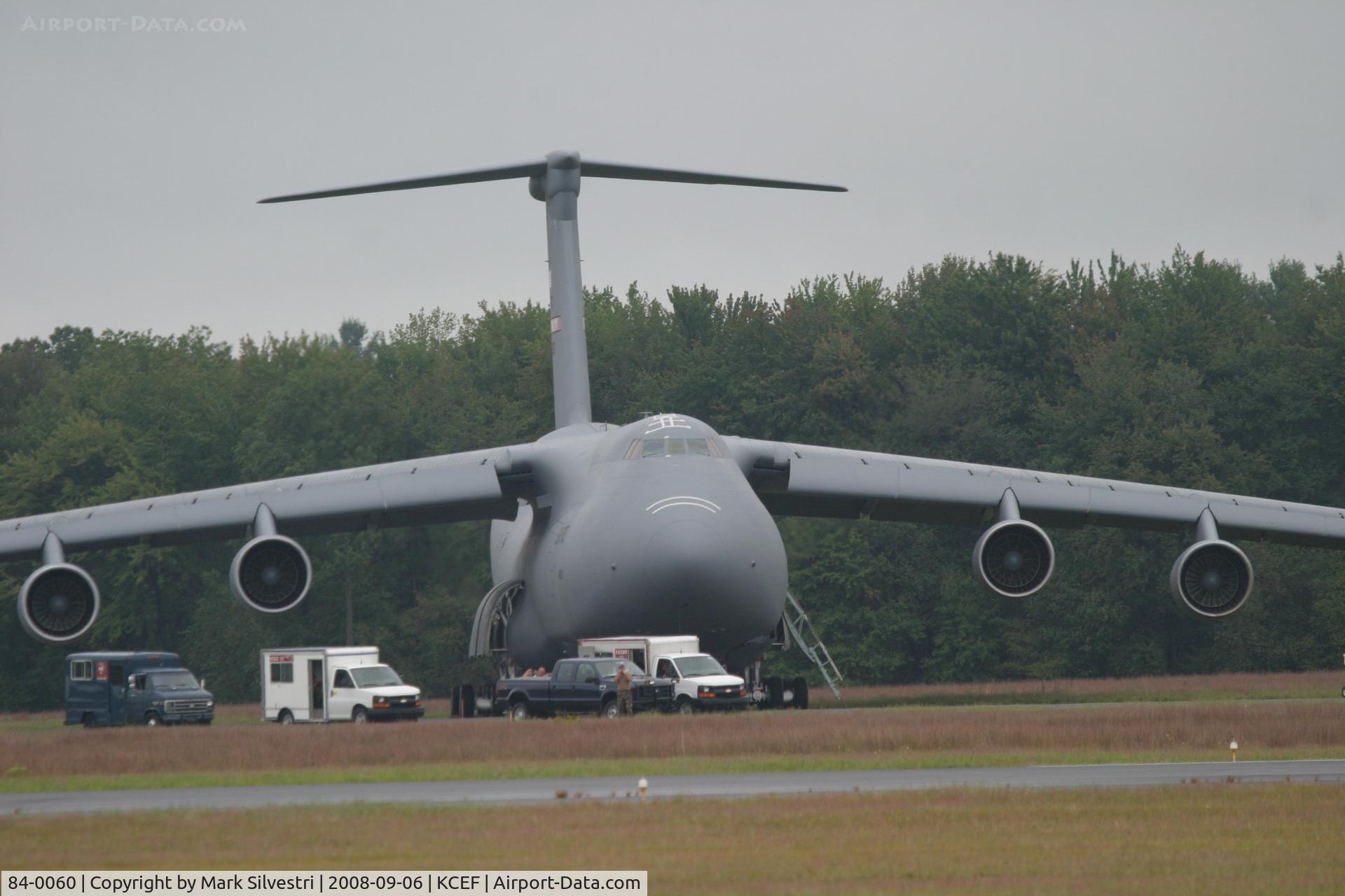 84-0060, 1984 Lockheed C-5B Galaxy C/N 500-0084, Westover ARB 2008