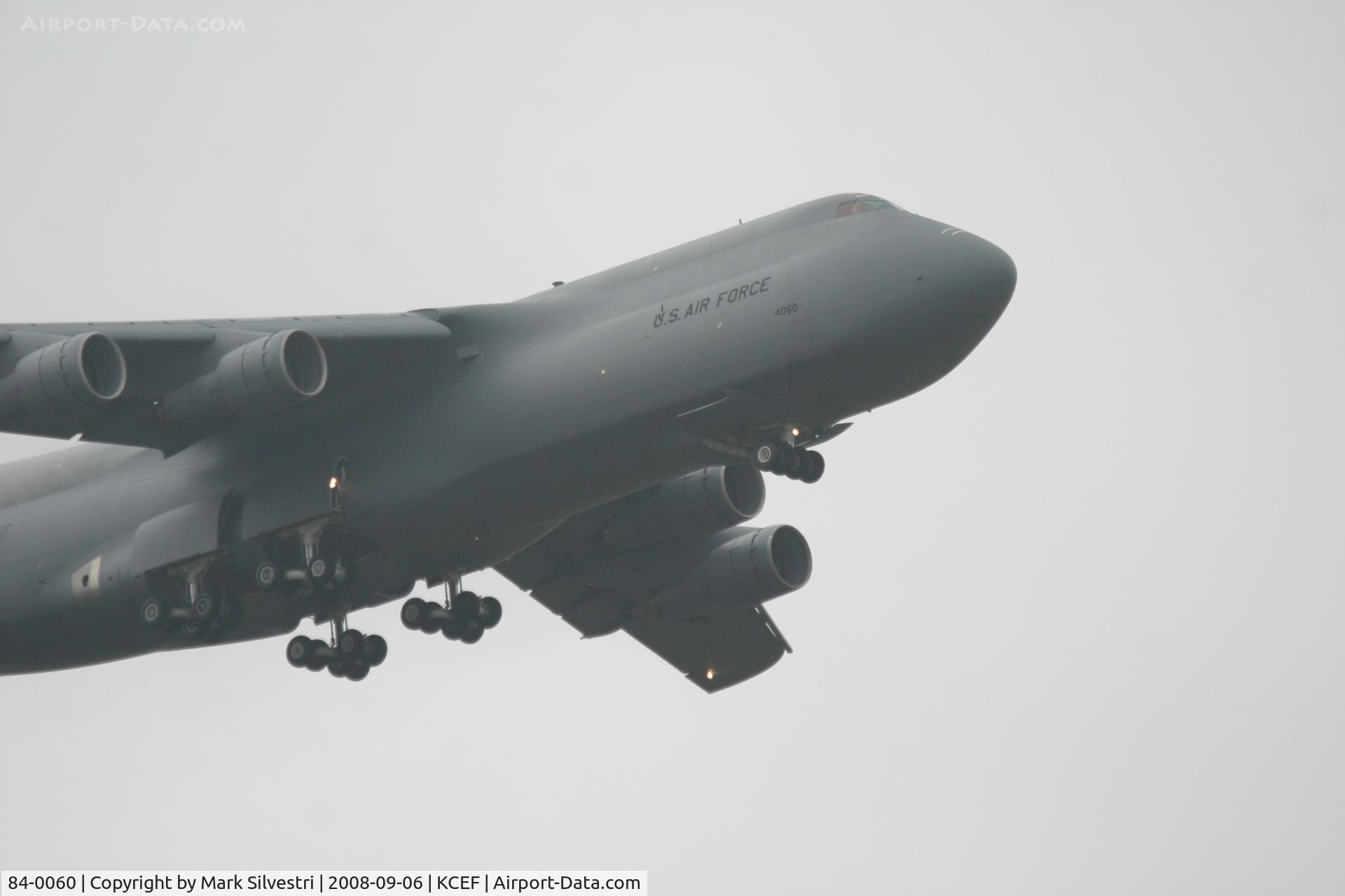 84-0060, 1984 Lockheed C-5B Galaxy C/N 500-0084, Westover ARB 2008