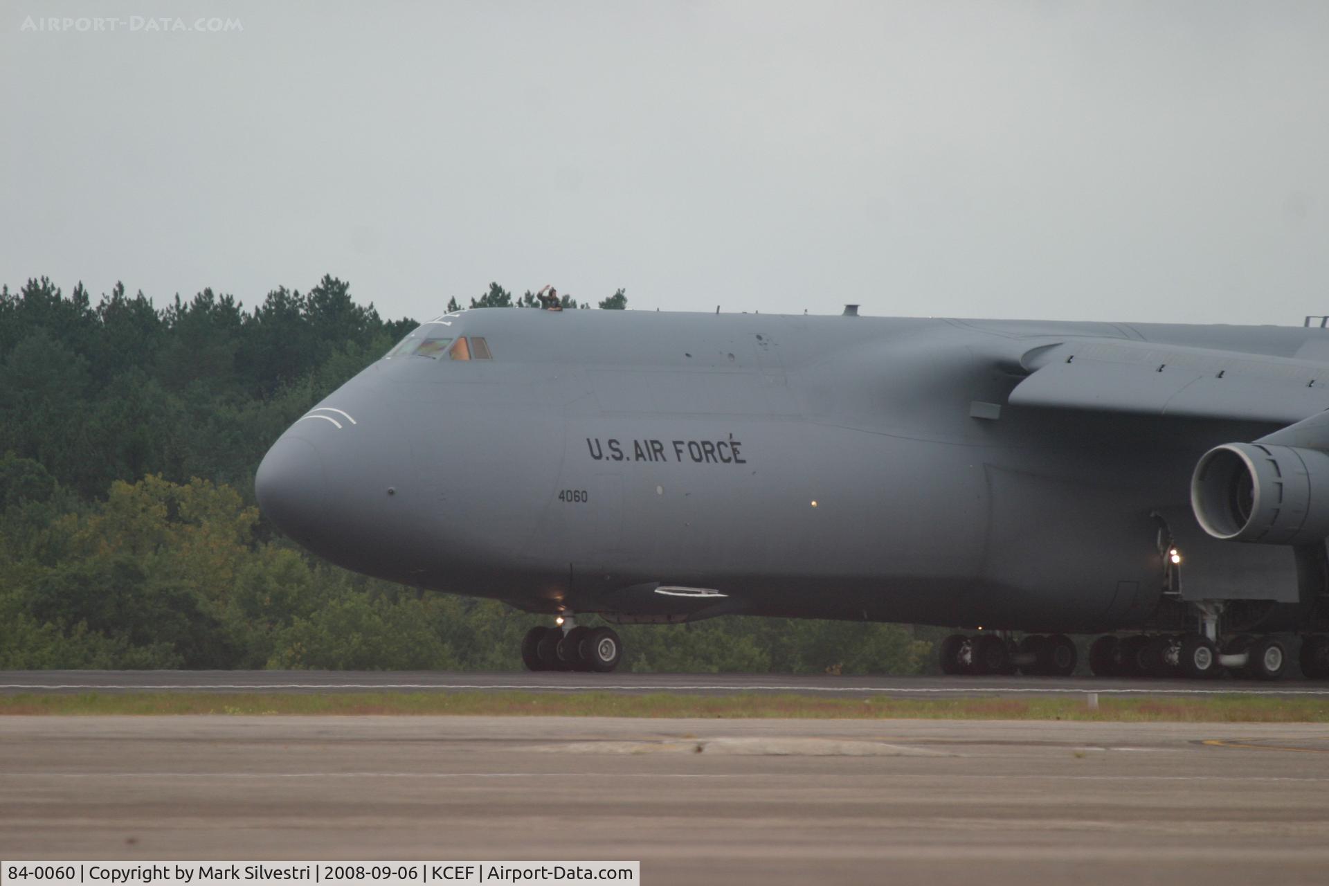 84-0060, 1984 Lockheed C-5B Galaxy C/N 500-0084, Westover ARB 2008