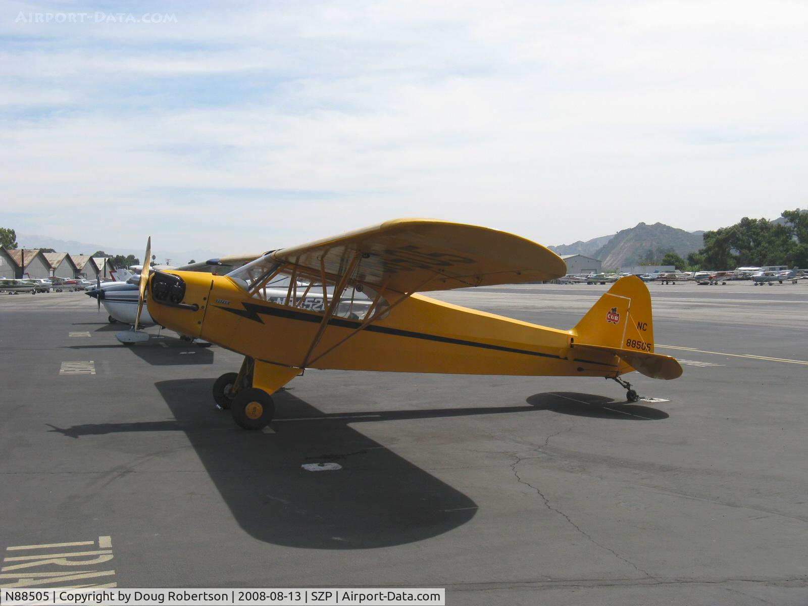 N88505, Piper J3C-65 Cub Cub C/N 16129, Piper J3C-65 CUB, Continental C65 65 Hp