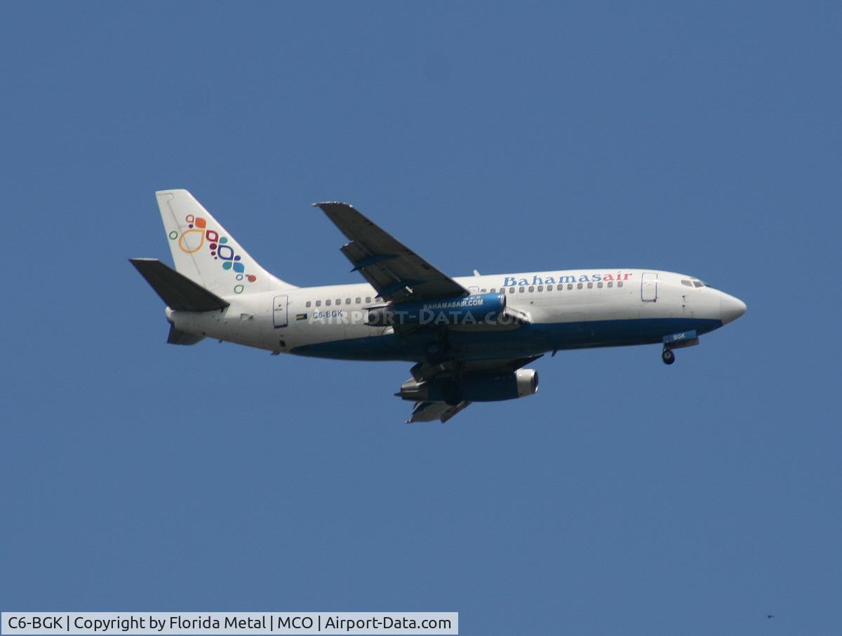 C6-BGK, 1980 Boeing 737-275 C/N 22086, The 3rd of the Bahamas Air flights this day, however this one is the regularly scheduled one