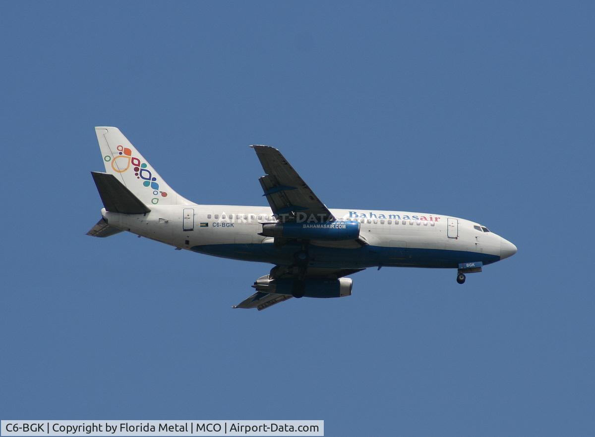 C6-BGK, 1980 Boeing 737-275 C/N 22086, The 3rd of the Bahamas Air flights this day, however this one is the regularly scheduled one