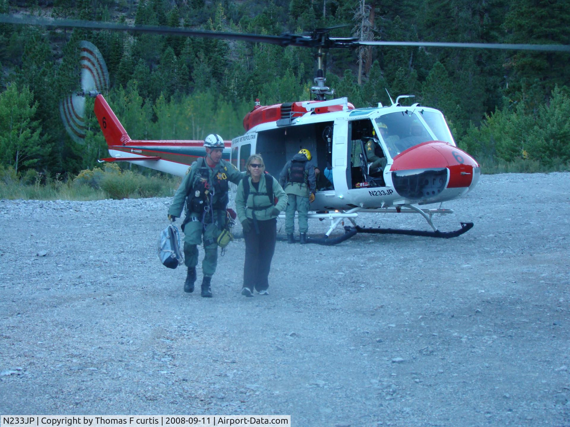 N233JP, Bell HH-1H C/N 17122, SAR