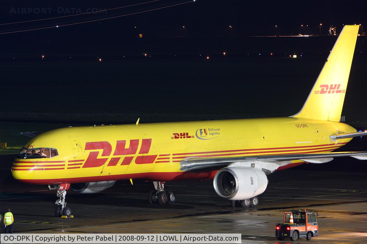 OO-DPK, 1986 Boeing 757-236/SF C/N 23492, DHL Cargo
