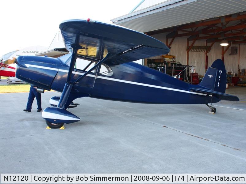 N12120, 1937 Fairchild 24 H C/N 3229, MERFI Fly-in - Urbana, Ohio