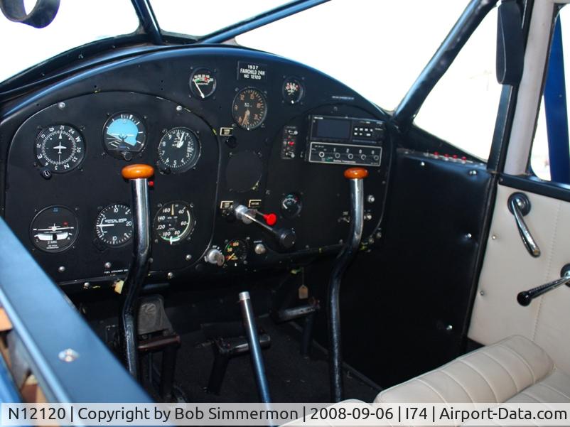 N12120, 1937 Fairchild 24 H C/N 3229, MERFI Fly-in - Urbana, Ohio