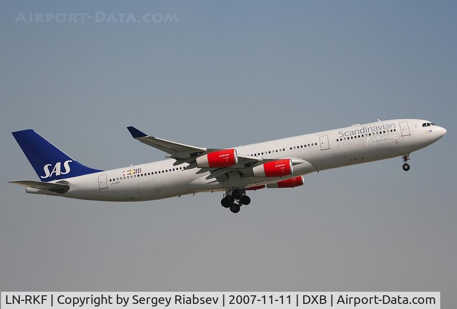 LN-RKF, 2001 Airbus A340-313X C/N 413, Airbus A340-313