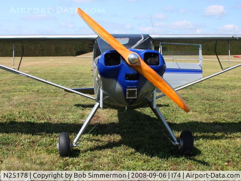 N25178, 1939 Luscombe 8A C/N 1102, MERFI Fly-in - Urbana, Ohio