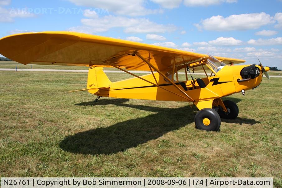 N26761, 1940 Piper J3C-65 Cub Cub C/N 4164, MERFI Fly-in - Urbana, Ohio
