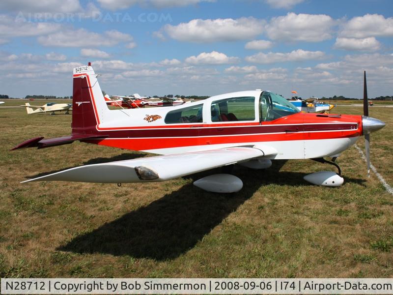 N28712, 1978 Grumman American AA-5B Tiger C/N AA5B0769, MERFI Fly-in - Urbana, Ohio