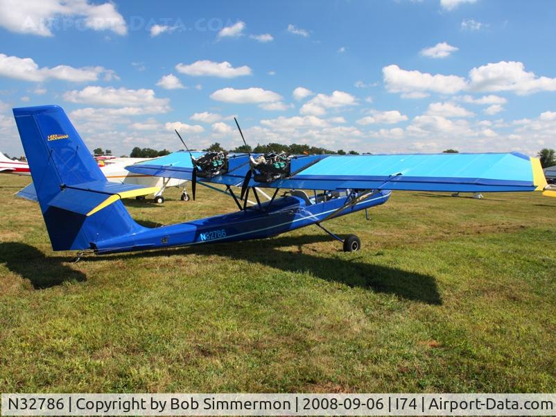 N32786, 1995 Leza-Lockwood Air Cam C/N AC003, MERFI Fly-in - Urbana, Ohio.  Crashed 11/7/09 at Mt. Victory, Ohio (O74) killing the pilot/owner.