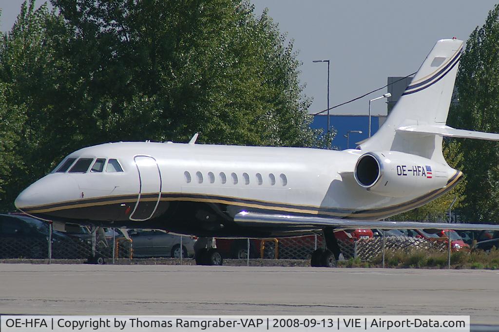 OE-HFA, 2004 Dassault Falcon 2000 C/N 216, Business Express Dassault Falcon 2000