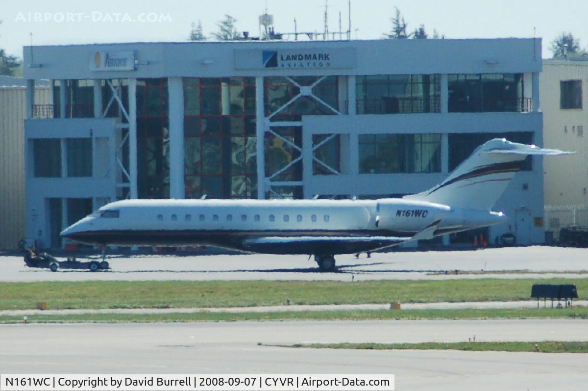 N161WC, 1998 Bombardier BD-700-1A10 Global Express C/N 9006, Bombardier Inc BD-700-1A10 - Under Tow
