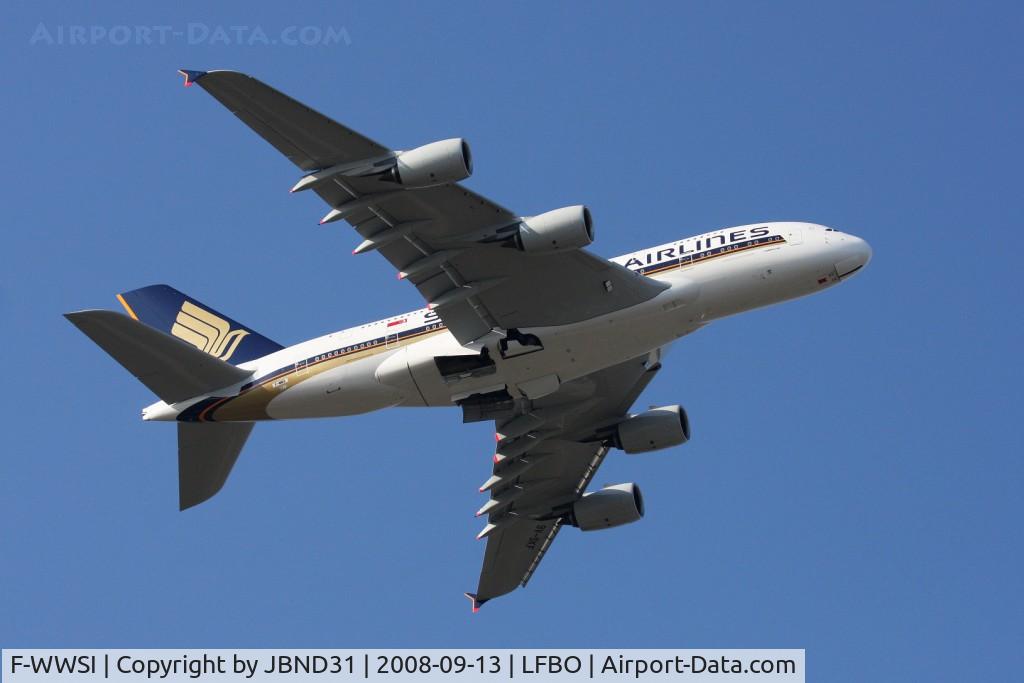 F-WWSI, 2008 Airbus A380-841 C/N 012, A380-841 N°12