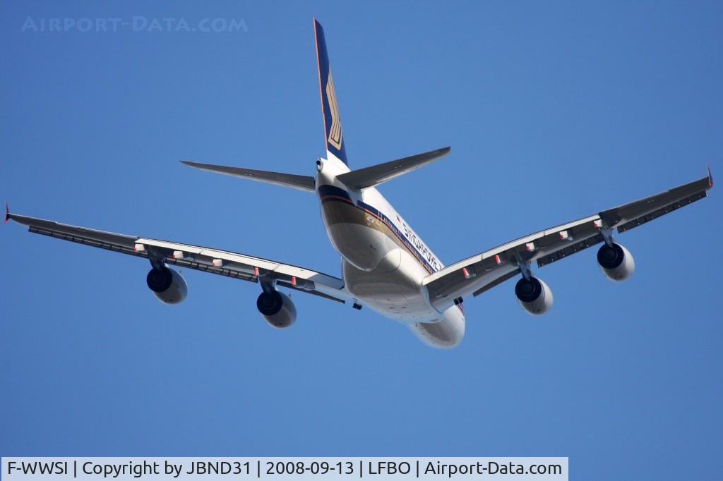 F-WWSI, 2008 Airbus A380-841 C/N 012, A380-841 N°12