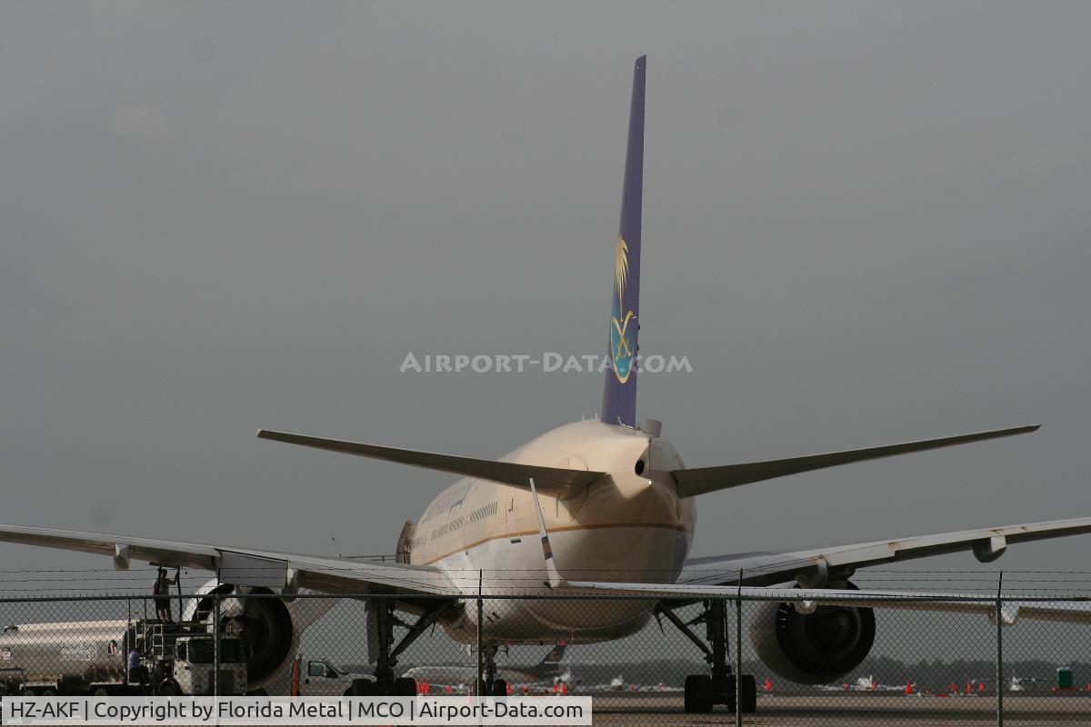 HZ-AKF, 1998 Boeing 777-268/ER C/N 28349, Saudi Royal Family here visiting Disney World and their private 777