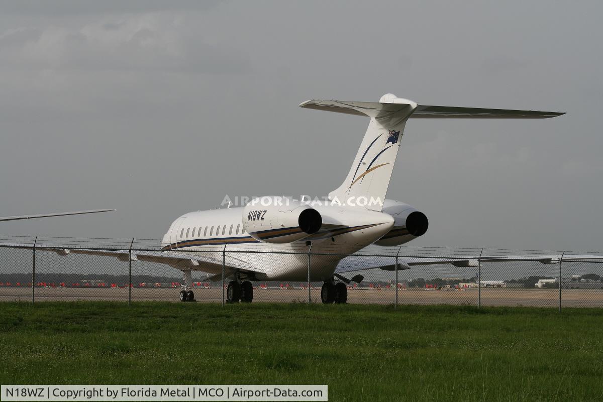 N18WZ, Bombardier BD-700-1A10 Global Express C/N 9338, Bombardier Global Express