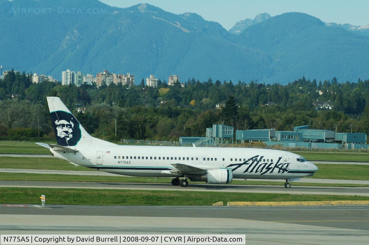 N775AS, 1993 Boeing 737-4Q8 C/N 25108, Alaska - Taxiing