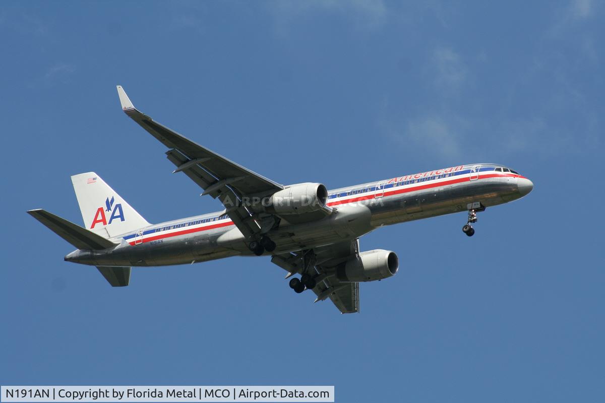 N191AN, 2001 Boeing 757-223 C/N 32385, American 757-200